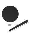 HANOK * APLIQUE LED 38W 4000K 110º NEGRO